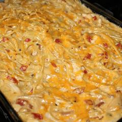 A picture of Chicken Spaghetti.