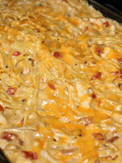 A picture of Chicken Spaghetti.