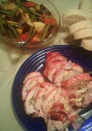 A picture of Heart Attack Chicken.
