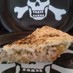 A picture of Apple & Chicken Crock Pot Pie.