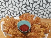 Gambar jamur enoki crispy tepung terigu
