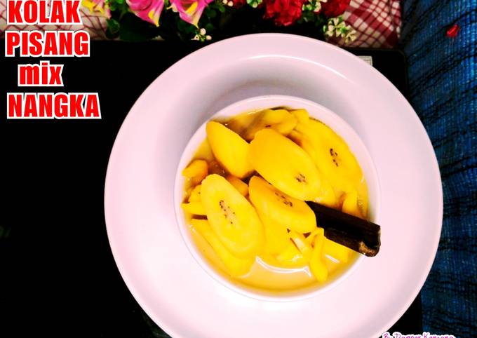 Kolak pisang mix nangka