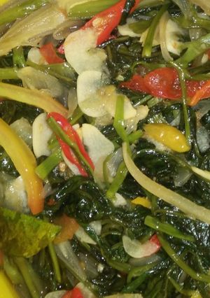 Foto resep Tumis Kangkung Pedas