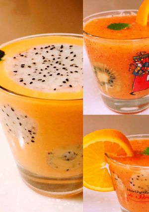 美美貼壁果汁 的食譜成品照片