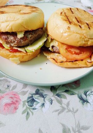 Foto resep Homemade Cheese Burger
