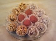 A picture of rum truffles