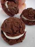 Bitter Sweet Cocoa Shortbread Cream Puffs