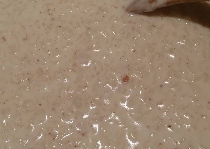 Simply rice pudding