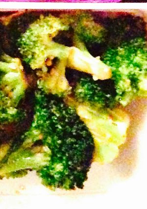 A picture of Lemon Garlic Broccoli.