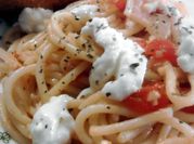 A picture of bruschetta pasta