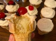 A picture of ice cream cone