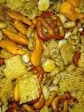 NO BAKE RANCH FLAVORED SNACK MIX (kid friendly)