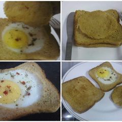Egg in hole 😀 A picture of Egg in hole 😀.