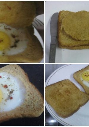 A picture of Egg in hole 😀.