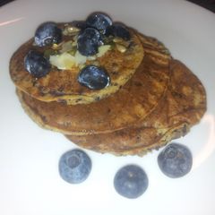 A picture of Blueberry Pancakes.