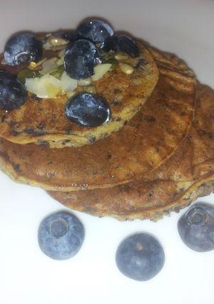 A picture of Blueberry Pancakes.