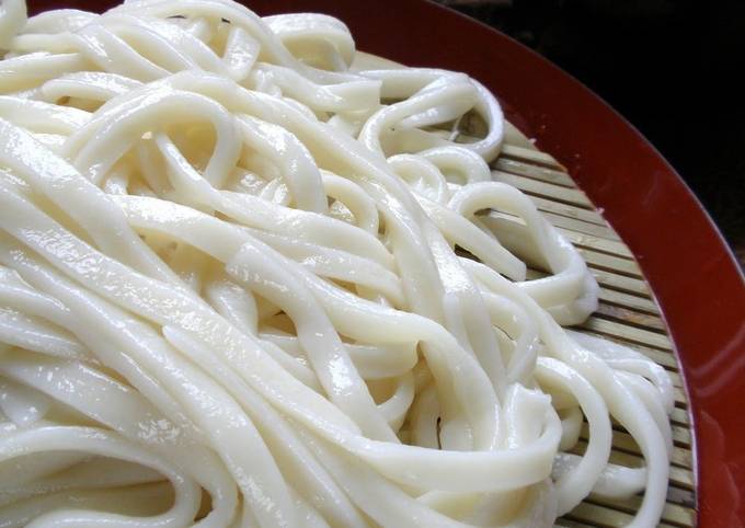 Salt-free Homemade Udon Noodles Recipe by cookpad.japan - Cookpad