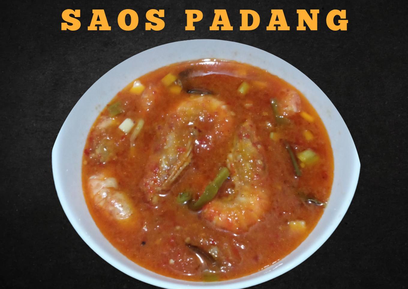 Udang Saos Padang