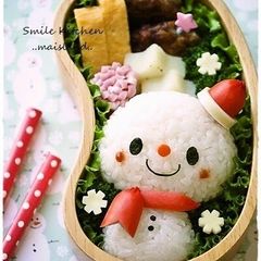 For Christmas! Little Snowman Charaben A picture of For Christmas! Little Snowman Charaben.