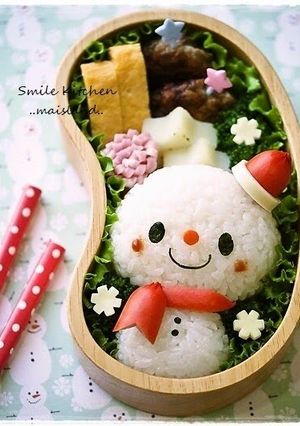 A picture of For Christmas! Little Snowman Charaben.