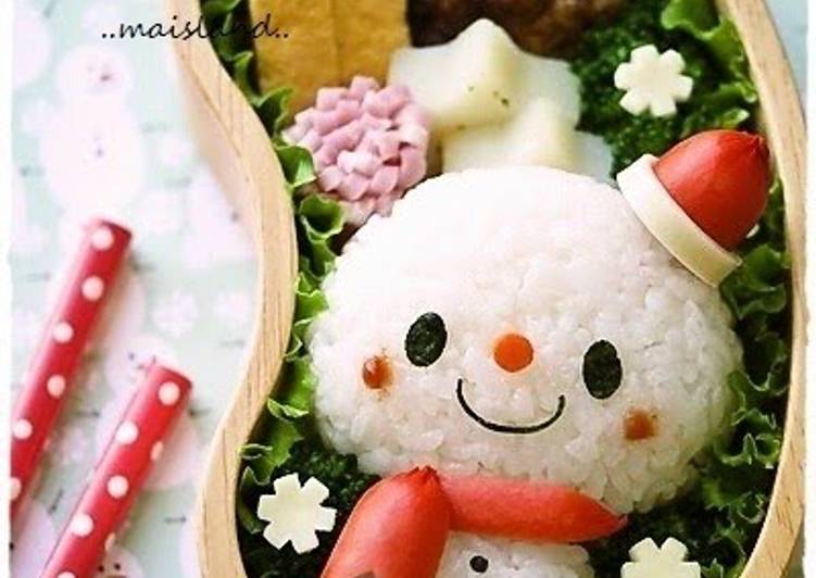 How to Prepare Perfect For Christmas! Little Snowman Charaben
