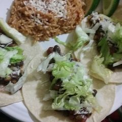 A picture of Black Bean & Corn Tacos.