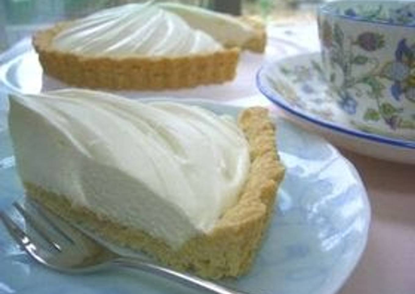 A crisp and delicious cheesecake