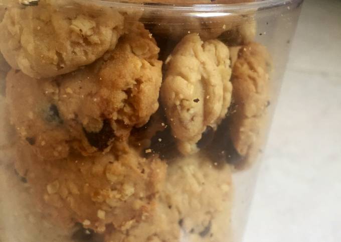 Oat Cookies (takaran sendok)