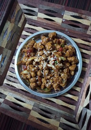 सोया चंक्स करी (soya chunks curry recipe in Hindi) रेसिपी मुख्य फोटो
