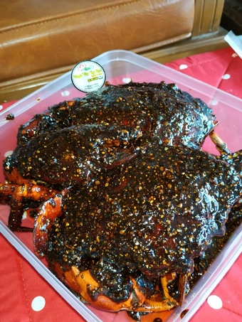 Langkah Mudah untuk Menyiapkan Resep Kepiting lada hitam bumbu medok yang Sempurna Anti Ribet, Mantap