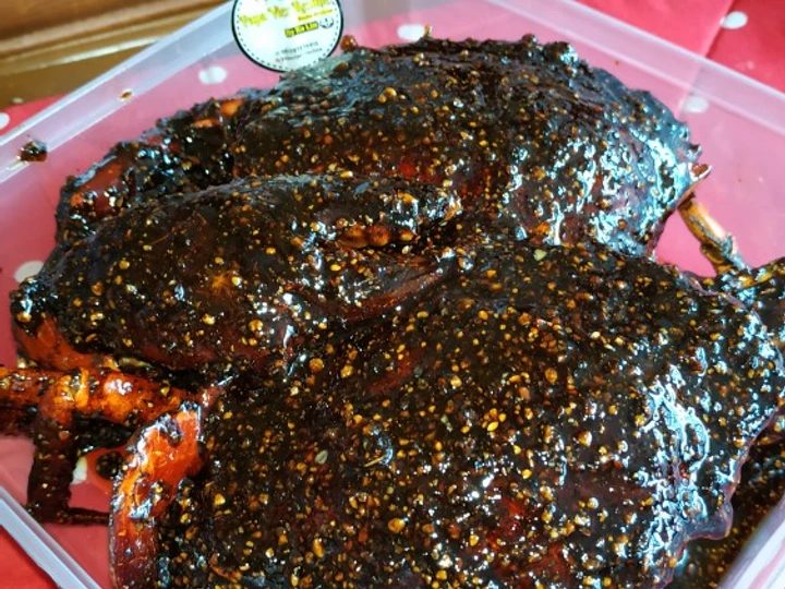 Langkah Mudah untuk Menyiapkan Resep Kepiting lada hitam bumbu medok yang Sempurna Anti Ribet, Mantap