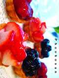 Triple Berry Mini Cheesecake Tarts