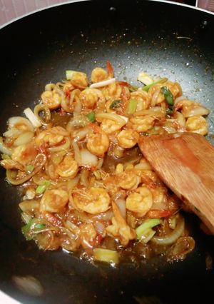 Foto resep Udang saos mentega
