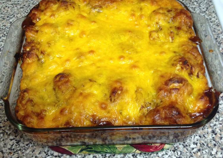 Recipe of Any-night-of-the-week Bbq Chicken N Cheese bubble Up