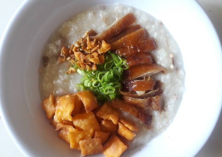 Cara Termudah Membuat Bubur bebek peking Bikin Ngiler