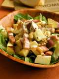 Autumn Salad with Sweet Potato and Apple