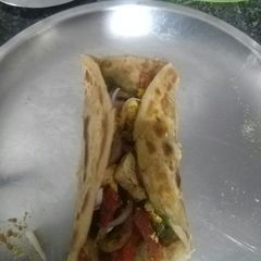 A picture of Paneer veg wraps.