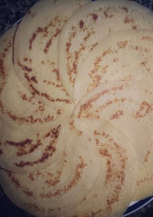 A picture of Crépes (Frenche Pancake).