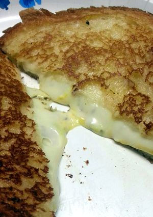 A picture of Gramma'd-up Grilled Cheese.