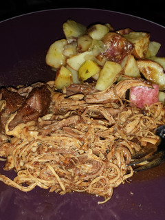 A picture of Infamous BBQ Pulled Pork.