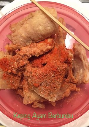 Foto resep Keping Ayam Berbumbu #Snack