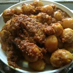 Dum Aloo A picture of Dum Aloo.