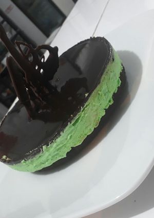 Una foto de After Eight "Postre de menta"