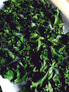 A picture of Healthy Kale Chips!.