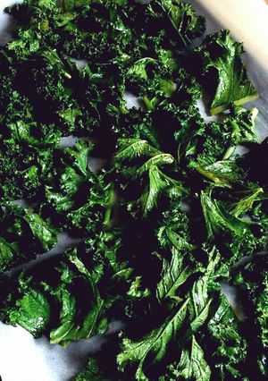 A picture of Healthy Kale Chips!.