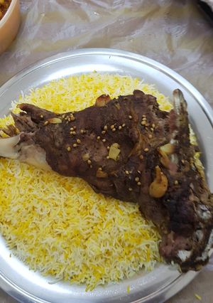 صورة لوصفة فخذ غنم مشوي