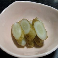 A picture of Macrobiotic: Burdock Root Simmered with Umeboshi.