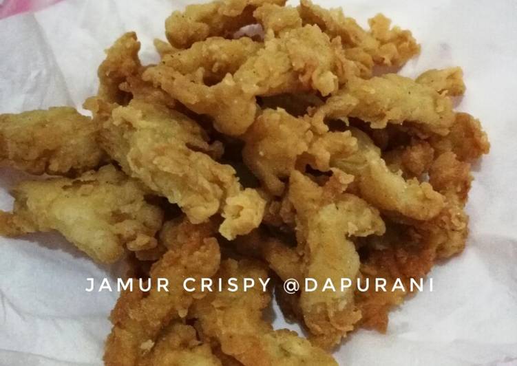 Langkah Mudah untuk Menyiapkan Jamur crispy ala ani, Enak Banget