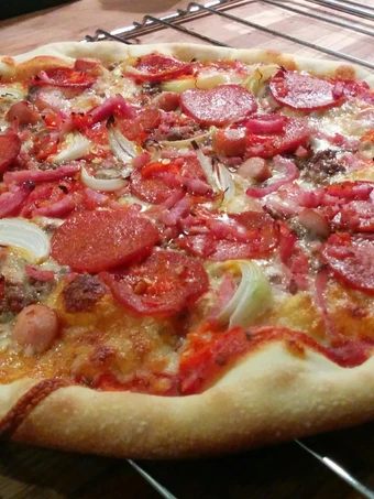 Easy Way Make Pizza dough (with yeast) the Delicious Perfect