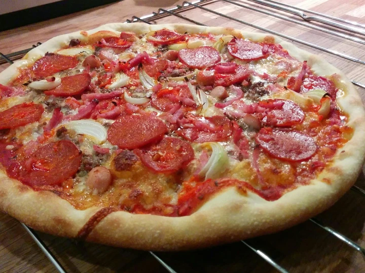 Easy Way Make Pizza dough (with yeast) the Delicious Perfect